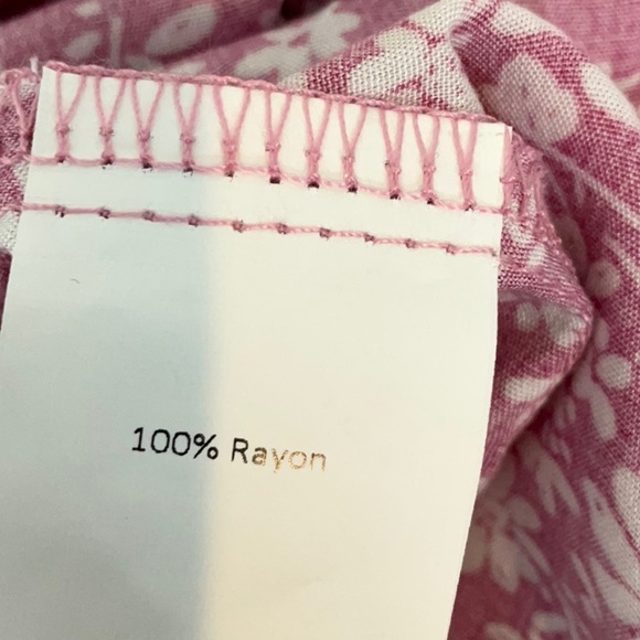 Seta T Women's Casual Floral Crew Neck Cap Sleeve Boho Flowy Midi Dress Size S - Picture 11 of 16